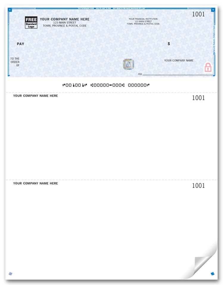 WHS9209 - Laser Top Cheques, Premium Security