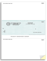 W9039 - Laser Middle Cheques
