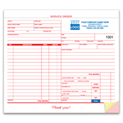 Custom Duplicate NCR Business Forms