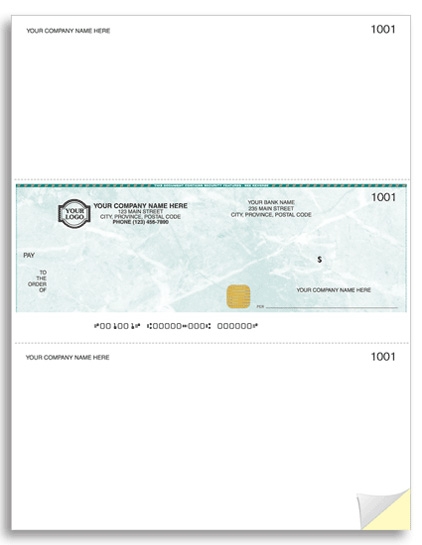 WSS9039 - Laser Middle Cheques, High Security