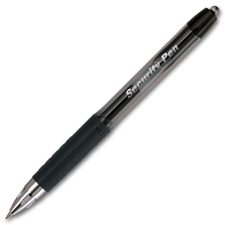 Pen used to sign cheques and important documents to prevent fraud