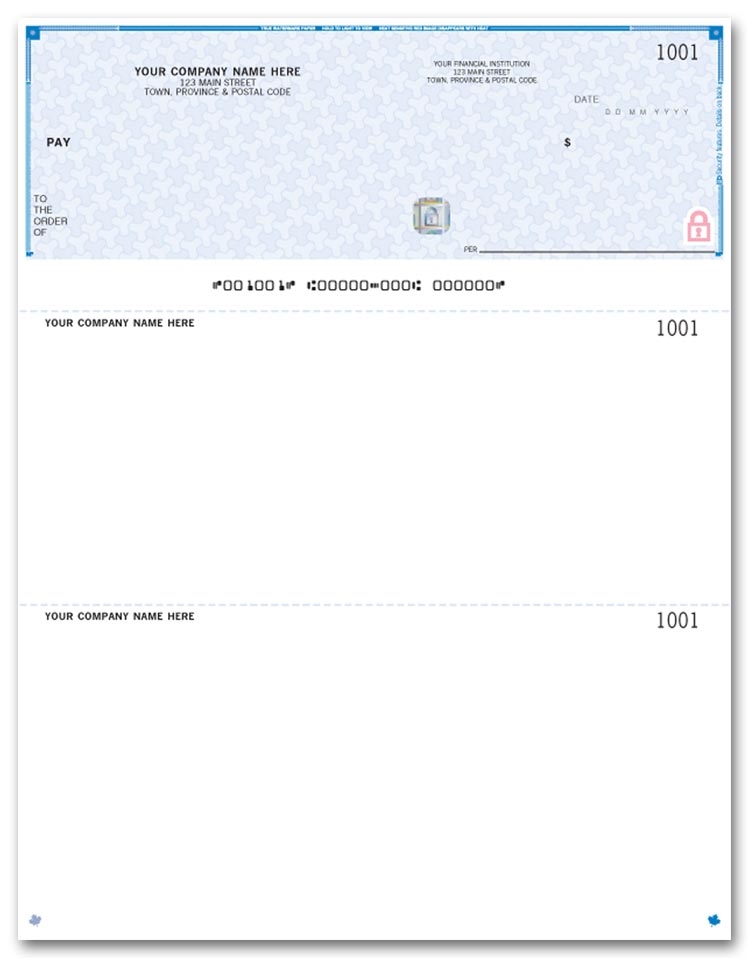 WHS9526 - Laser Cheques, Premium Security