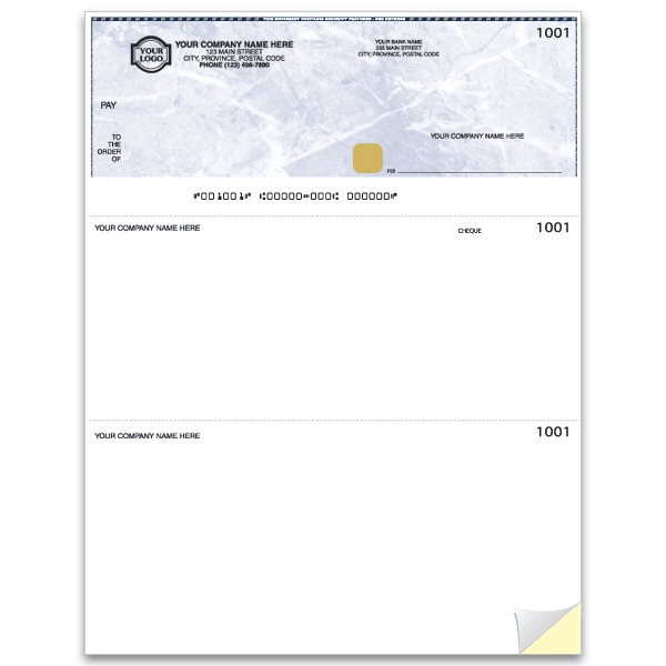 W9085 - Laser Cheques, Top