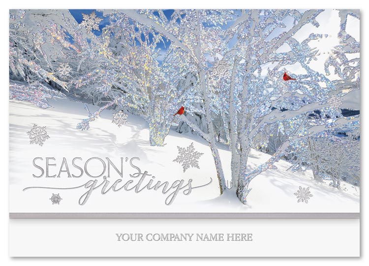 Frosted Wonders Holiday Cards