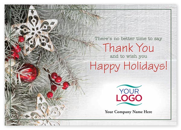 Country Charm Holiday Logo Cards