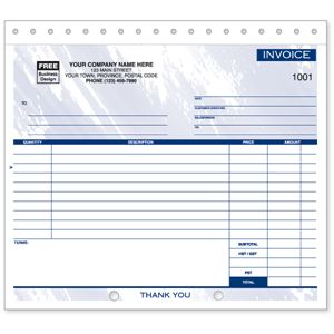 W108, Manual Compact Invoice, Triplicate