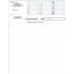 Laser Deposit Slips 