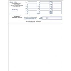 Laser Deposit Slips 