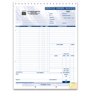 Large Service Order Invoices