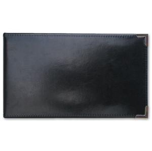 Black one per page cheque binder