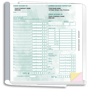 Deposit Ticket Books