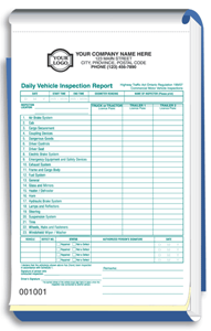Ontario Daily Vehicle Inspection Reports