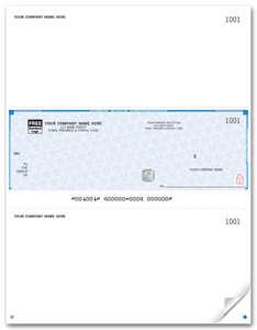 Laser Middle Cheques, Premium Security