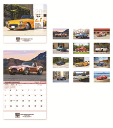 Classic Cars Wall Calendars, Year 2027