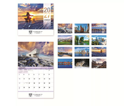 2027 Canadian Theme Wall Calendar