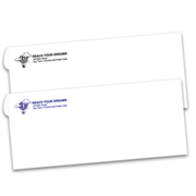 White Customized Business Envelope