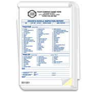 Drivers Vehicle Inspection Report Books