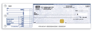 One-to-a-page customized cheque