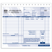 Compact Repair Orders / Invoices