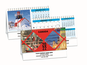 Spiral Desk Calendar - Canadian Scenes